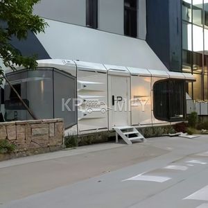 Maison modulaire capsule de luxe de 60 mètres carrés, préfabriquée, étanche, avec structure en acier, pour usage en station balnéaire, chambre, bureau à domicile - Product Image 6