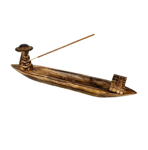 Porta incenso per la decorazione della tavola e regali-vassoio di incenso in legno-decorazioni per la casa regali - Product Image 1