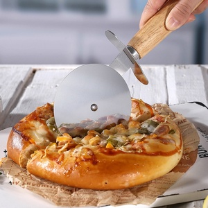 Wholesale Pizza Cutter Wheel Cake Turner Pizza Roller Cutter Pizza Dough Cutter Stainless Steel Pizza <b>Tools</b> Set for Baking - Product Image 3