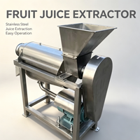 Commerciële fruitpers, continue sapcentrifugeermachine