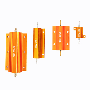 Lorida Tolerance 5% 10W 25W 50W 100W 200W 500W 800W RX24 Résistance haute puissance en aluminium doré 1000 Ohms - Product Image 5