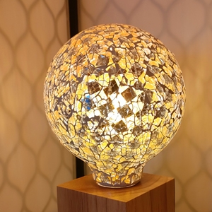 Bombilla de Lámpara de Mosaico Turca G125, Estilo Barroco Romántico, Luces Nocturnas LED de 4W, Iluminación Festiva Única - Product Image 2