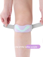 Rodillera de compresión 3D tejida para hombres y mujeres, soporte de rodilla a prueba de golpes para saltar la cuerda, correr y baloncesto