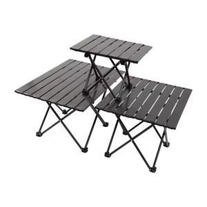 <span class=keywords><strong>Mesa</strong></span> <span class=keywords><strong>de</strong></span> Comedor Plegable Portátil Multifuncional para Exteriores, <span class=keywords><strong>Enrollable</strong></span>, <span class=keywords><strong>de</strong></span> <span class=keywords><strong>Aluminio</strong></span>, para Campamento, con Logotipo - Product Image 2