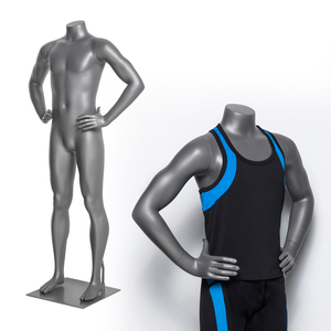 Maniquí Masculino HEF-25 de Cuerpo Completo, Musculoso y Atlético, para Exhibición de Ropa Deportiva en Gimnasios y Boutiques, Directo de Fábrica - Product Image 2