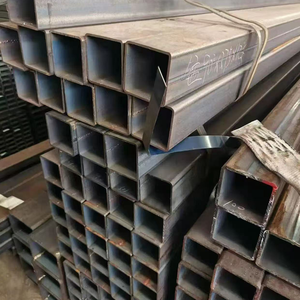 Tuyau carré en <span class=keywords><strong>acier</strong></span> laminé à chaud de haute qualité résistant à la corrosion conforme à la norme ASTM Q235 Q195 Q355, <span class=keywords><strong>tube</strong></span> <span class=keywords><strong>rectangulaire</strong></span> en <span class=keywords><strong>acier</strong></span> au carbone - Product Image 1