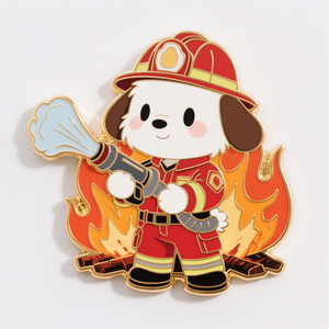 Fabricant métal artisanat conception personnalisée Antique moderne dessin animé animaux Badges gros chapeau épinglettes grenouille dur émail broche - Product Image 5