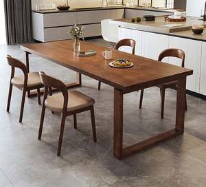 Tavolo da Pranzo GEDO 2026 di Alta Qualità, Design Moderno, Stile Scandinavo Vintage, in Pino Massello Importato dalla Nuova Zelanda, Arredamento per la <span class=keywords><strong>Casa</strong></span> - Product Image 2