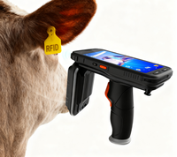 Lecteur RFID portable Android 10.0, scanner UHF longue portée, étanche IP66 pour le suivi des actifs sur les chantiers de construction