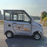 Voiture électrique compacte XINGPENG, véhicule à énergie nouvelle, quatre portes, pour adultes, autonomie 101-200 km, batterie lithium-ion, phares LED