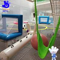 Parc de jeux gonflable intérieur personnalisé avec trampoline, toboggan et mur d'escalade, capacité supérieure à 500 kg, certifié CE TUV, pour enfants à domicile