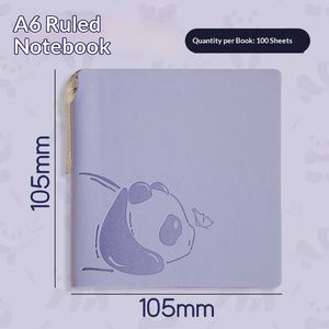สมุดโน้ตขนาดเล็กพกพาสะดวกน่ารักเรียบง่าย 80 แผ่น บรรจุภัณฑ์ของขวัญ สีสันสวยงาม - Product Image 6