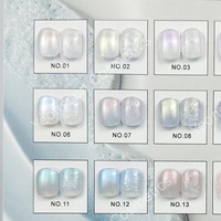 WEKIKOU Gel irisé sans HEMA en gros, 30 couleurs de gel UV effet tourbillon rêveur, échantillon gratuit pour salon de manucure et nail art DIY