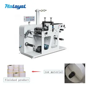 Rotary Automatic Die Cutting Slitting Machine With Slitting Unit For Adhesive Sticker Label