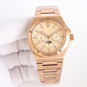 Reloj Mecánico de Lujo de Oro Rosa con Zafiro de Alta Calidad 2026 - Nuevo Reloj Mecánico de Lujo - Product Image 1
