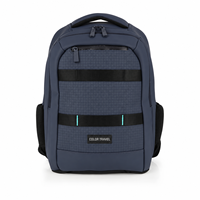 Sac à dos scolaire pour enfants 20,5 L, deux compartiments, sac à livres en PU recyclé, organisateur, bretelles rembourrées, réfléchissant, logo personnalisé, pour les enfants de 6 à 12 ans