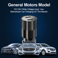 Chargeur de voiture USB C 40W, chargeur de voiture Type C PD 20W & PD 20W, adaptateur de charge rapide pour voiture, double port