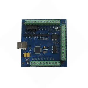 Mach3 5 Axis CNC Breakout Board USB Port For Stepper Motor And Driver