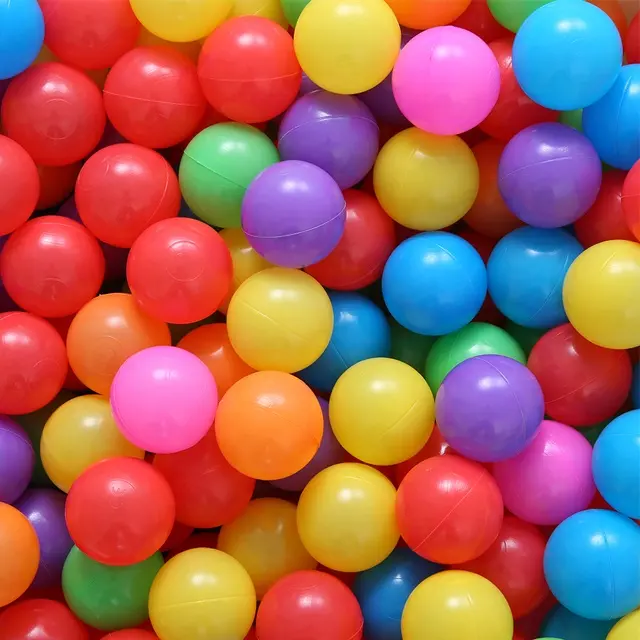 Bulk Großhandel CE-zertifiziertes Druck logo umwelt freundliche PE-Profi Bestseller billig 5000 Ball Pit Balls Kunststoff Pit Balls