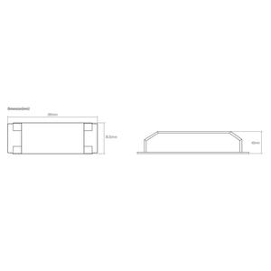 EUP150T-1H12V-0 150W 12V 12.5A Driver LED Dimmable pour systèmes de gradation <span class=keywords><strong>Philips</strong></span>/Lutron TRIAC/ELV - Product Image 5