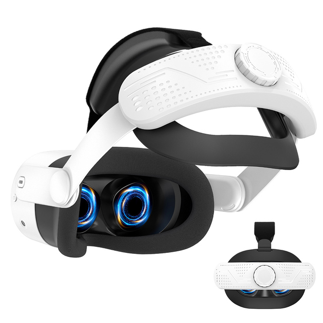 Upgraded Comfort Cushions Reduces Stress From Headset Weight Distribution Elite Strap for Meta Quest 3S