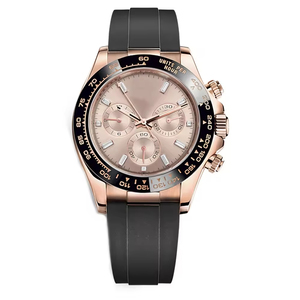 Montre mécanique ultra-luxe Cadran de précision 40mm Résistance à l'eau profonde Bracelet en cuir véritable Indicateur de réserve de marche - Product Image 3