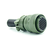 Prix d'usine, vente en gros, MS3106A 28-21 3102, prise industrielle mâle/femelle, adaptateur en laiton standard MIL-5015, 37 broches
