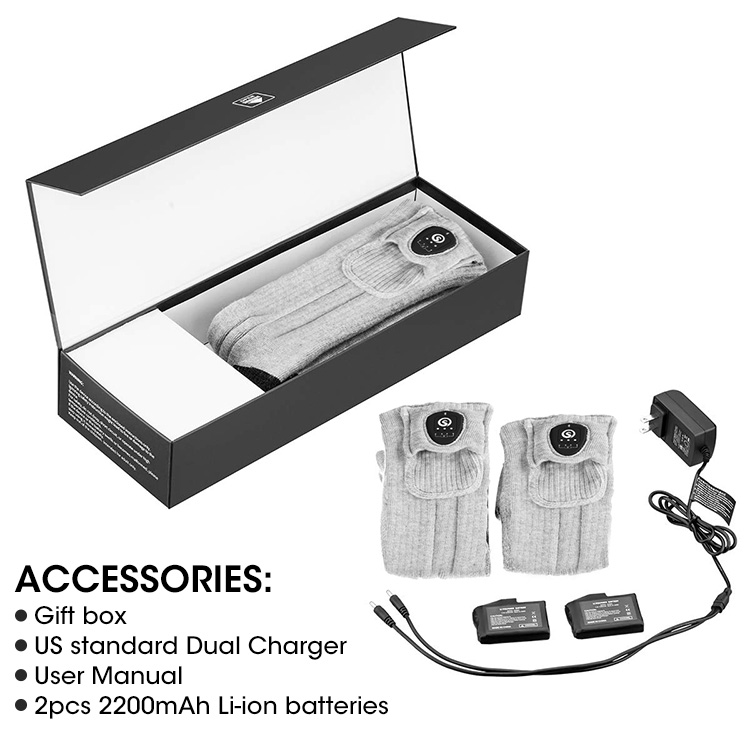 Chaussettes + chargeur + batterie + boîte