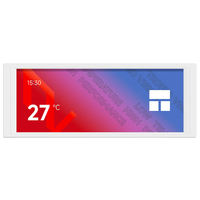 Écran LCD externe secondaire magnétique de 6,86 pouces avec panneau IPS pour une productivité accrue et une utilisation multi-tâches, idéal pour la décoration de bureau minimaliste et esthétique.