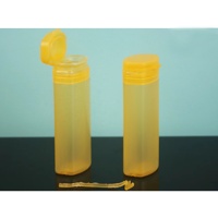 Bouteille en plastique de chewing-gum de 50ML, pot en plastique de poudre de dentifrice de 50ml et récipient en plastique de capsule