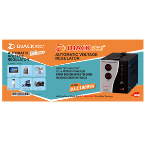 Régulateur de tension <span class=keywords><strong>DJACK</strong></span> STAR DJ-C1000VA 10kva 50kva, stabilisateur de tension pour réfrigérateur - Product Image 6