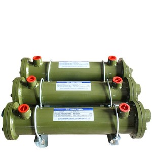 Enfriador de aceite Elephant Plain Cl Series Cl-640, intercambiador de calor horizontal de carcasa metálica y tubos para sistemas hidráulicos - Product Image 1