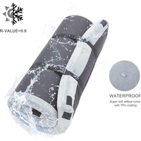 Matelas gonflable en mousse haute densité amovible pour adultes, confortable pour la maison