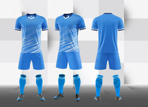 915 Premium Heren V-Hals Voetbalshirt Gepersonaliseerd 160 Gram Stof Aangepaste Kleuren Maten Ademend Alle Seizoenen Print Borduurwerk - Product Image 4