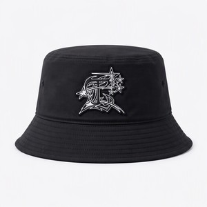 Casquette de pêche réglable en vinyle avec logo personnalisé T&L Wholesale - Performance imperméable, protection solaire extérieure - Product Image 2