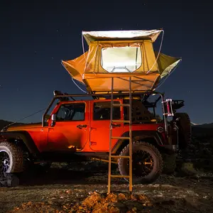 Jetshark-tienda de campaña ultrafina con luz UV, carpa de techo impermeable de doble capa para pesca, Camping y coche