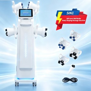 Máquina de Adelgazamiento Corporal 5 en 1 con Rodillo de Bolas Internas, Rodillo de Masaje Giratorio de 360°, Equipo de Spa Anticelulítico y Reafirmante de Piel - Product Image 1
