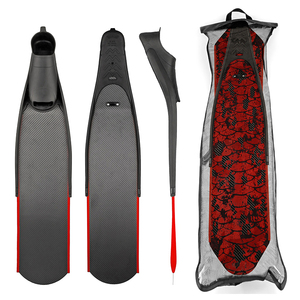 <span class=keywords><strong>Aletas</strong></span> de <span class=keywords><strong>Buceo</strong></span> Ultralargas de Fibra de Carbono <span class=keywords><strong>para</strong></span> Adultos, Cómodas, Color Negro, <span class=keywords><strong>para</strong></span> Snorkel y Apnea con Calzante <span class=keywords><strong>para</strong></span> Uso Subacuático o en la Playa - Product Image 3