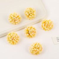 Kepala Bunga Hydrangea Kecil Buatan DIY, Bahan Aksesoris Rambut Karangan Bunga Buatan Tangan, Dekorasi Pernikahan, Dinding Bunga, Bunga Palsu
