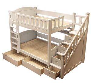 Literas dobles de madera ecológicas para niños, superventas, dos capas, sólidas para adultos, personalizadas - Product Image 2