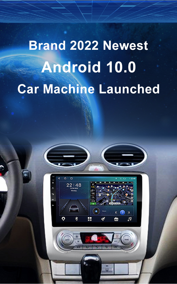 Car Multimedia GPS Radio Android 9 inch for 2004-2011 Ford Focus 2 Mk2 GPS Navigation car Radio player