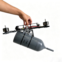 Kit de Fibra Óptica FPV KNOFC, Cable de 20 km, Caja de Almacenamiento de Fibra Óptica Invisible, Fibra Óptica FPV