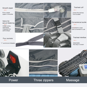 24 Ruang Pneumatik Pressotherapy Pijat Kompresi Ritmis Edema Tekanan Udara Kesehatan Estetika Rehabilitasi Pemulihan - Product Image 5