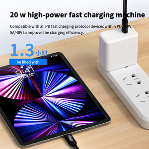 كابل PD240W مضفر <span class=keywords><strong>USB</strong></span> <span class=keywords><strong>C</strong></span> إلى <span class=keywords><strong>C</strong></span> كابل بيانات PD حقيقي - Product Image 3