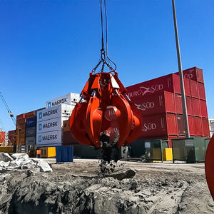 جرافة هيدروليكية كهربائية صناعية دوارة 360 درجة لمناولة الخردة المعدنية - Product Image 3