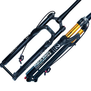 26 27.5 29 אינץ mtb אופניים קדמי מזלג 120 מ "מ נסיעות מגנזיום סגסוגת זעזועים ההשעיה דרך-ציר עבור אופני הרים - Product Image 6