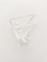 Soporte Moderno para Teléfono de Acrílico Transparente para Escritorio, Soporte Portátil para Celular y Tablet