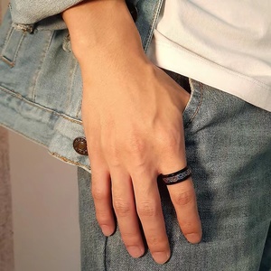 Xu Hướng Cứu Trợ Đồ Trang Sức Giá Rẻ Tùy Chỉnh Cảm Giác Phụ Nữ Chống Thiền Thép Không Gỉ Cho Spinner Xoay Gear Fidget Lo Âu Nhẫn - Product Image 6