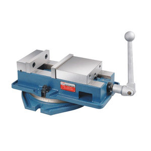 Étau de machine Jingzhan Hlv60 de 6 pouces avec base rotative à 360 degrés et mâchoires plates manuelles - Product Image 3