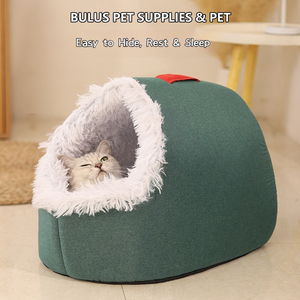 מיטת קן חמה לחתולים ולכלבים קטנים לשימוש פנימי - Product Image 6